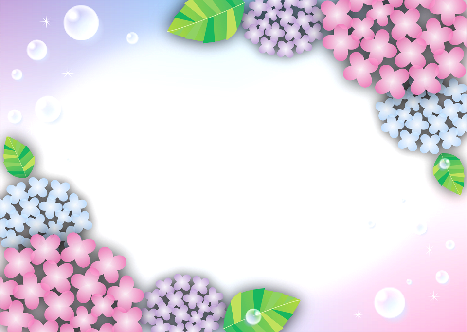 Hydrangea flower background