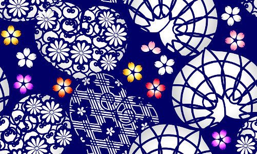 Japanese pattern background