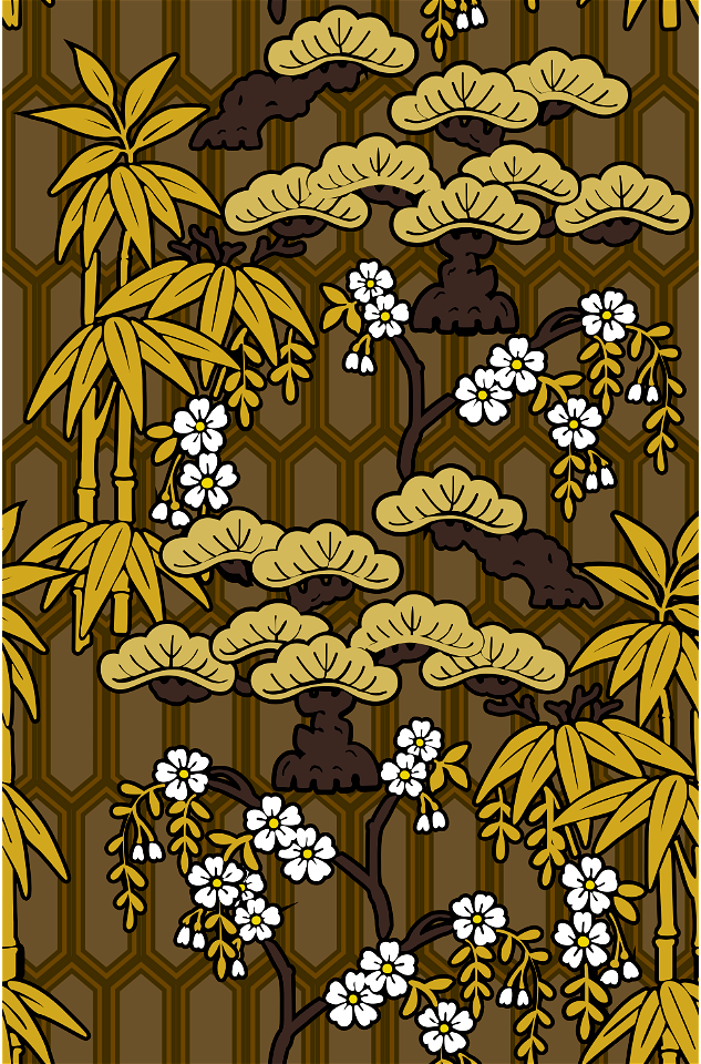 Japanese pattern background