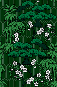 Japanese pattern background