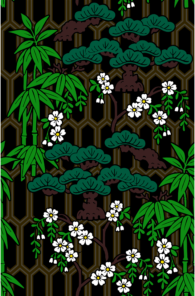 Japanese pattern background