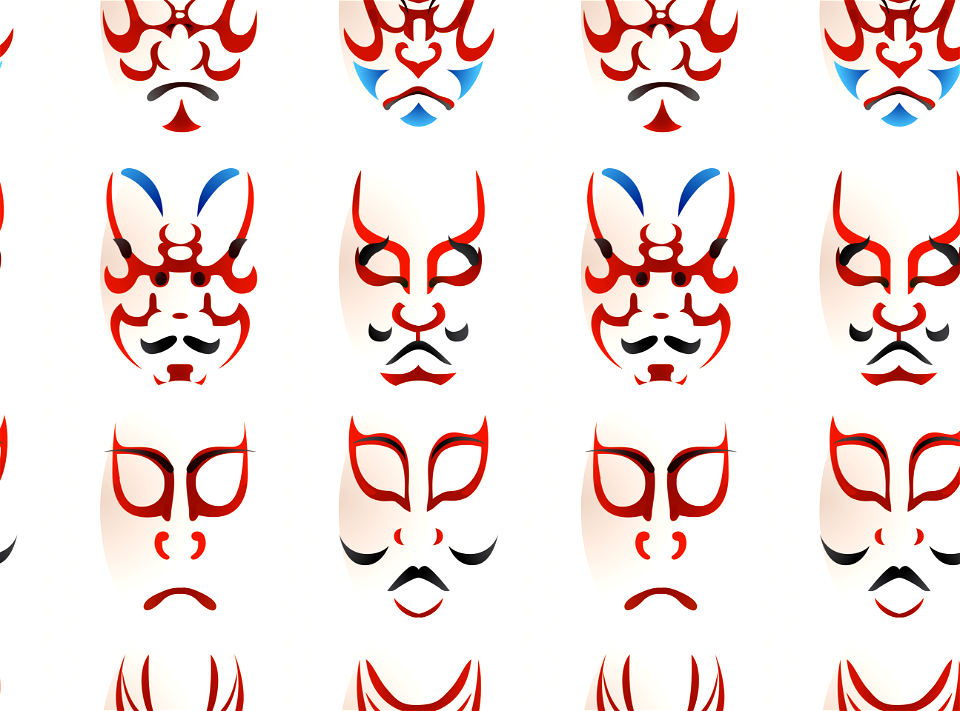 Kabuki kumadori