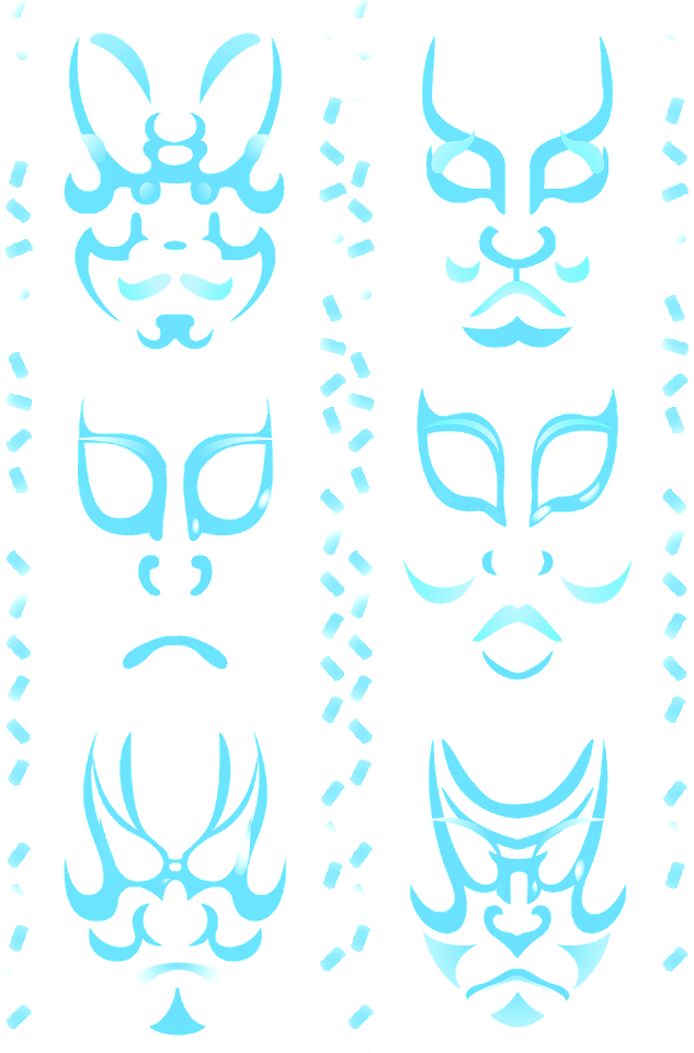 Kabuki kumadori