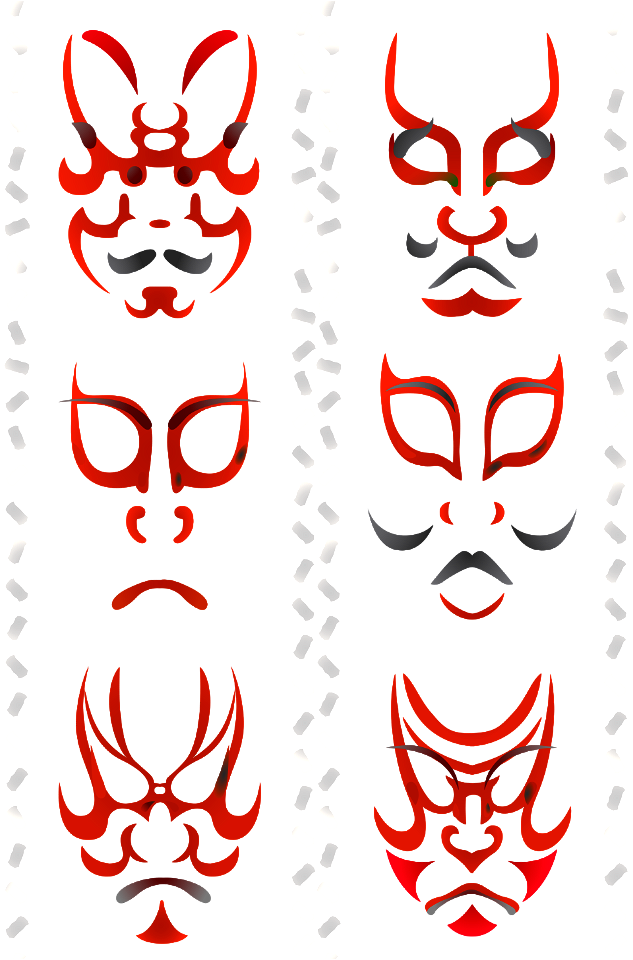 Kabuki kumadori
