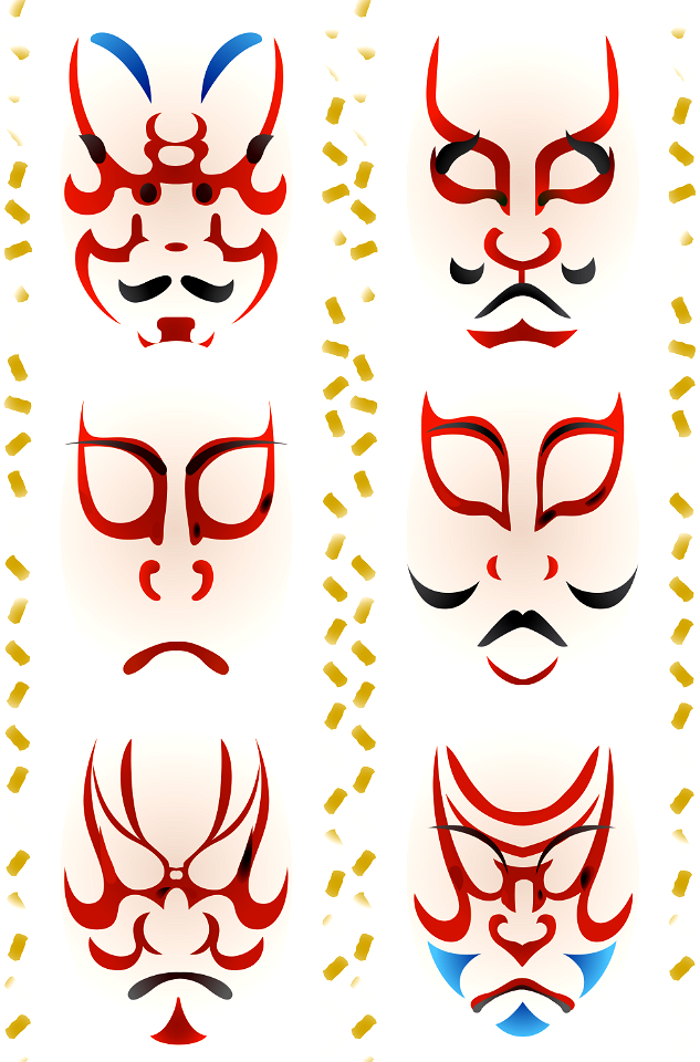 Kabuki kumadori