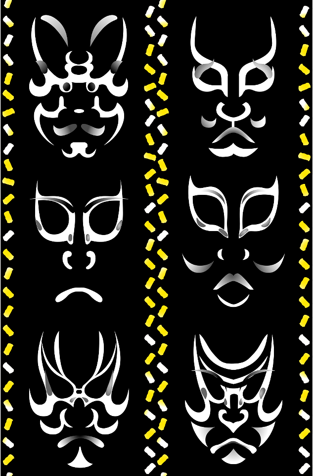 Kabuki kumadori