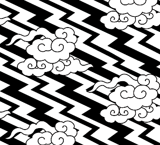 Lightning clouds background