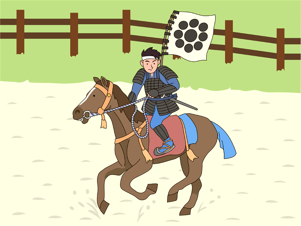 Man horse