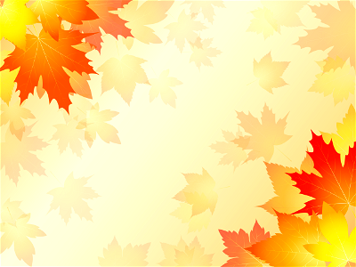 Maple autumn leaves background