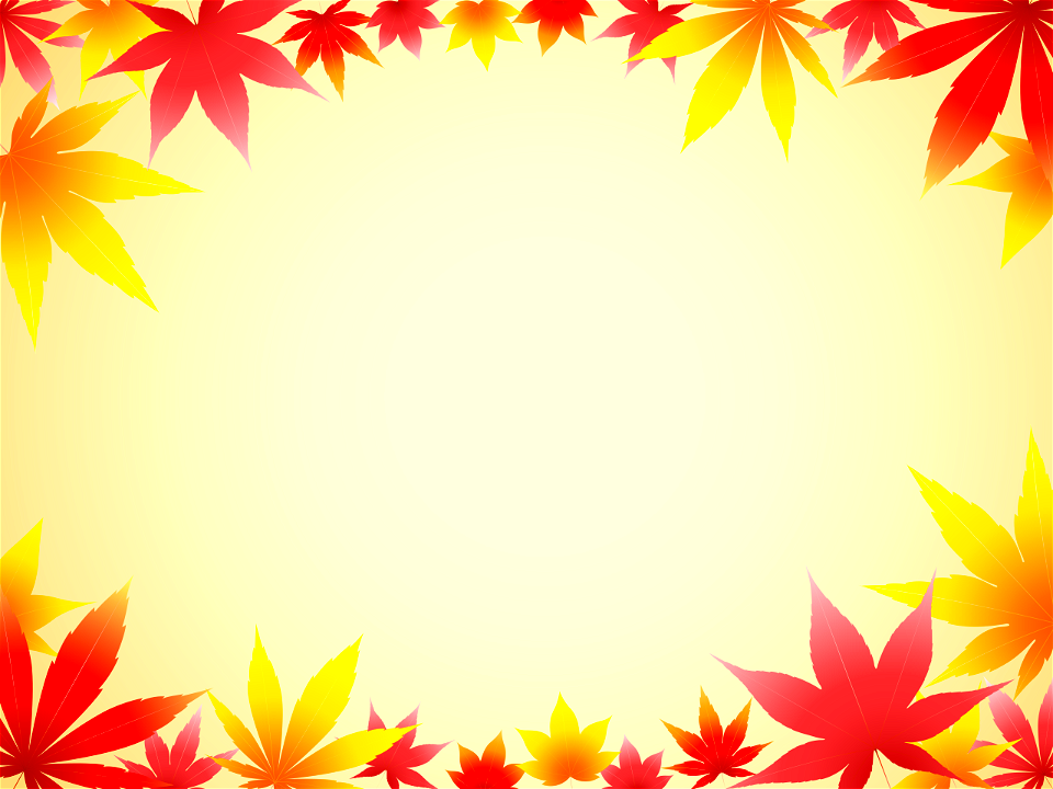 Maple autumn leaves background