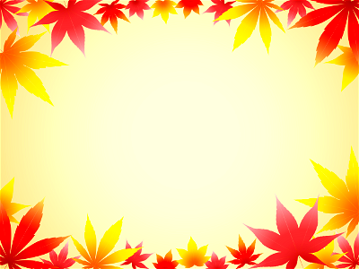 Maple autumn leaves background