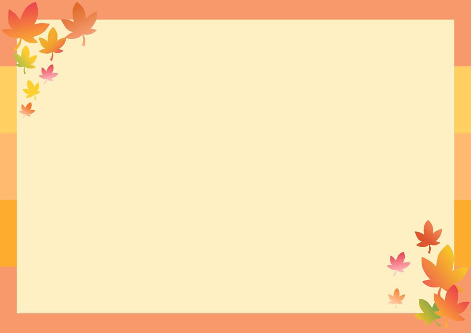 Maple autumn leaves background