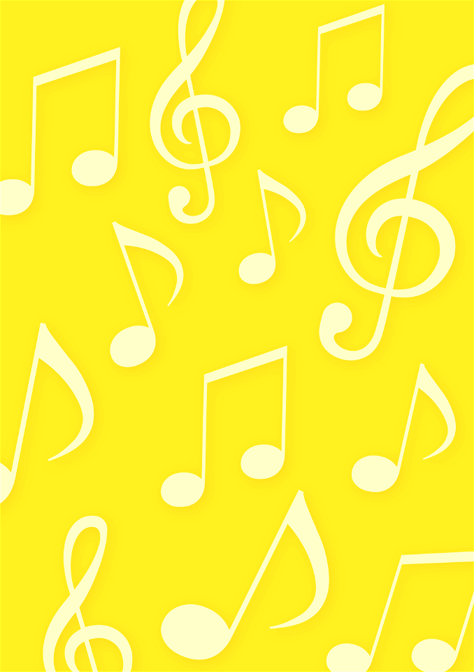 Musical notes background