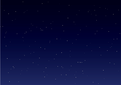 Night sky stars