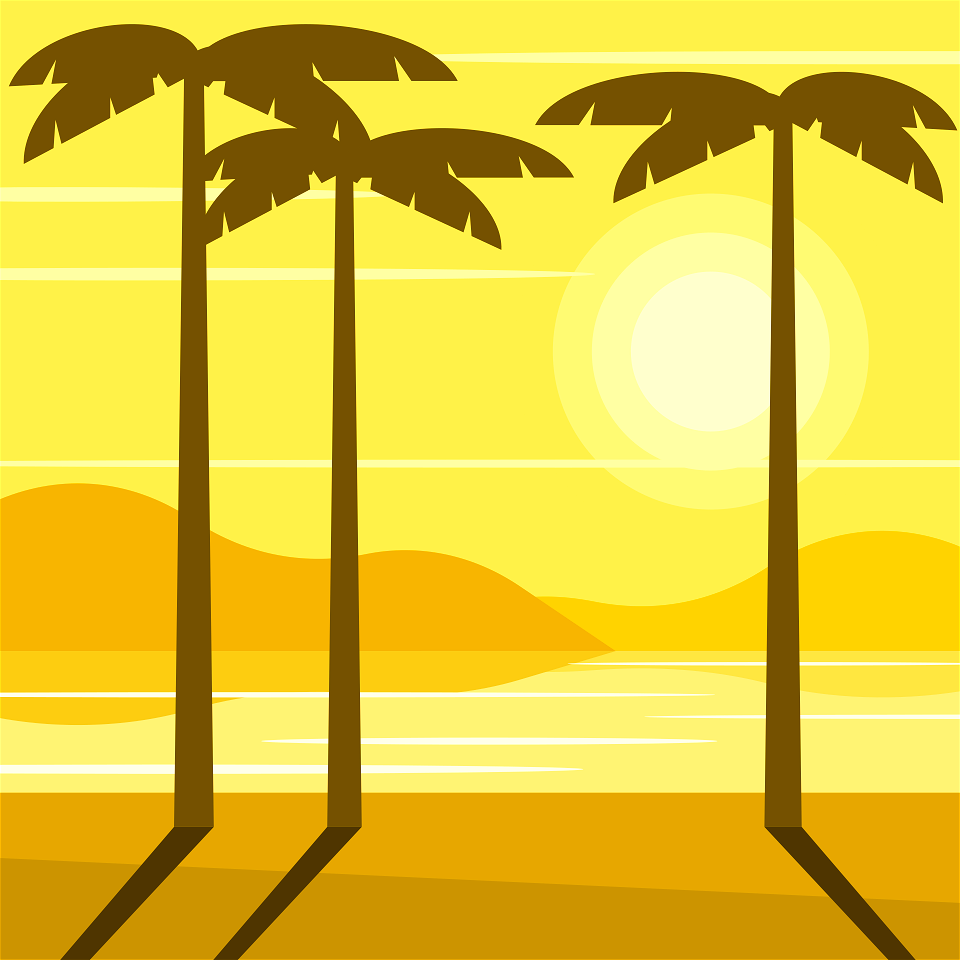 Palm trees