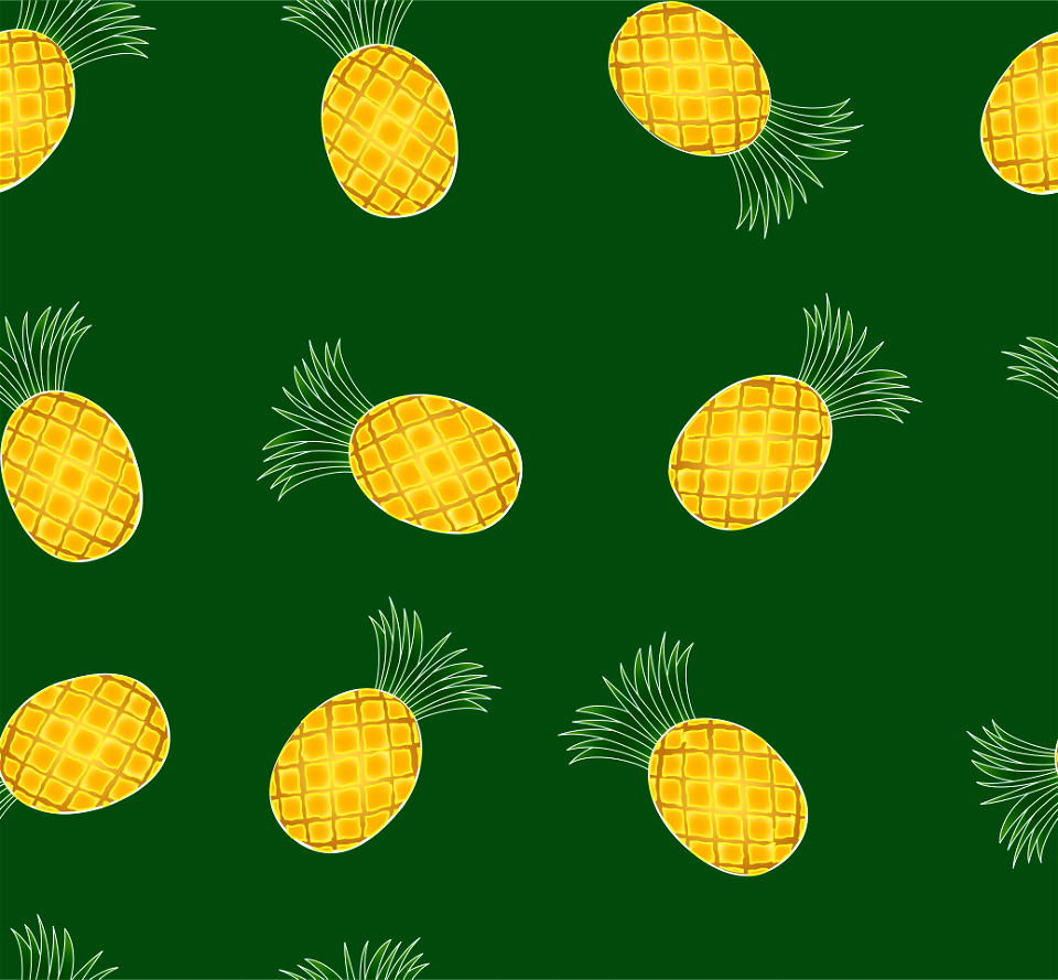 Pineapples fruit background