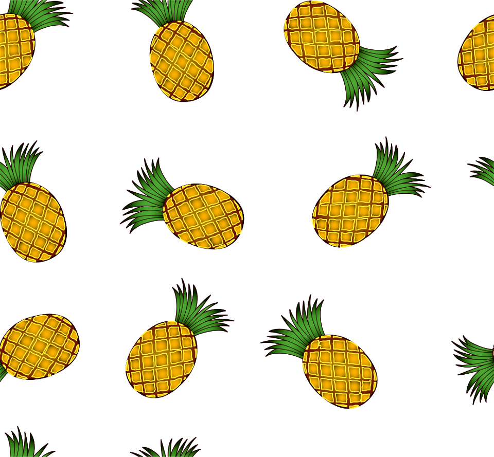 Pineapples fruit background