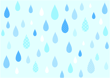 Rain water drop background