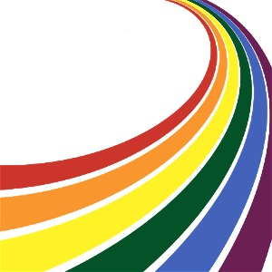 Rainbow color background