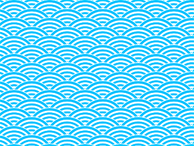 Sea wave pattern