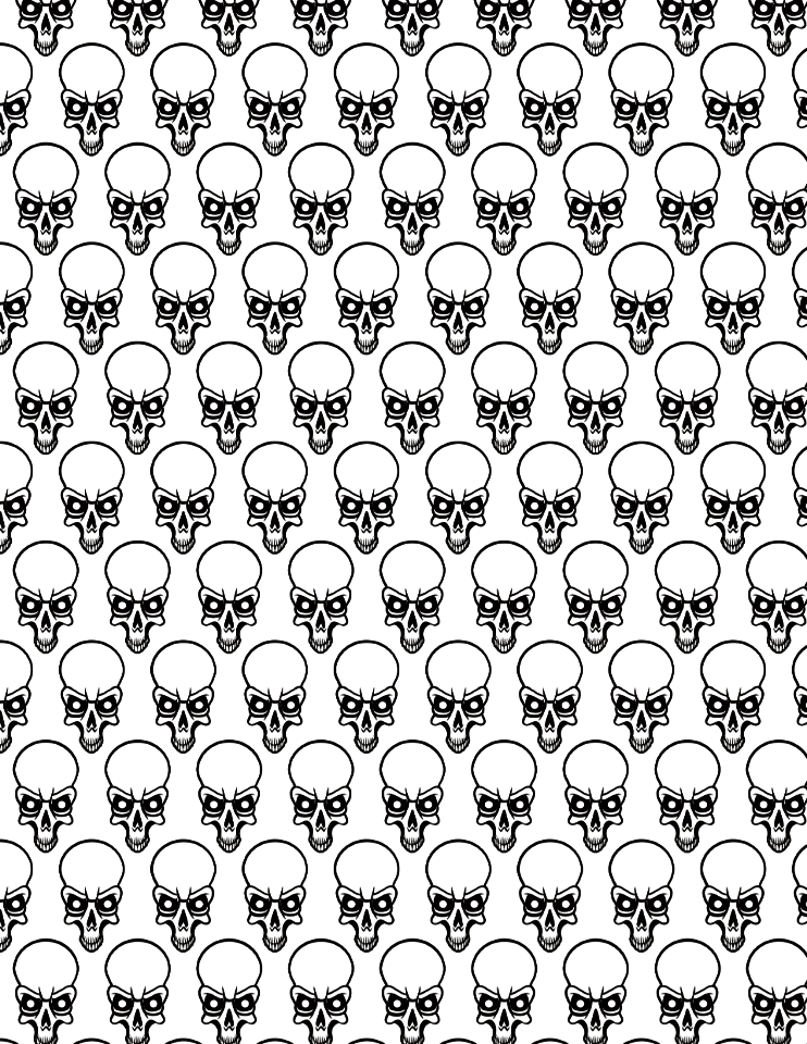 Skull background