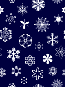 Snowflake background