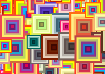 Square background