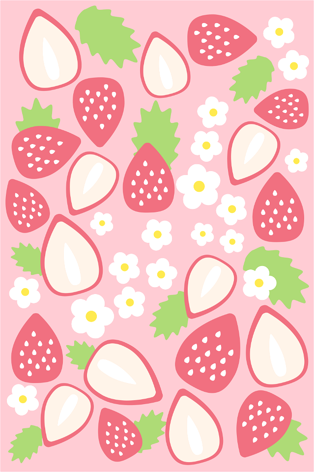 Strawberry background