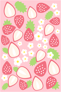 Strawberry background