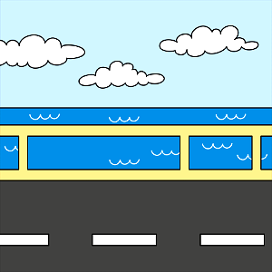 Embankment background