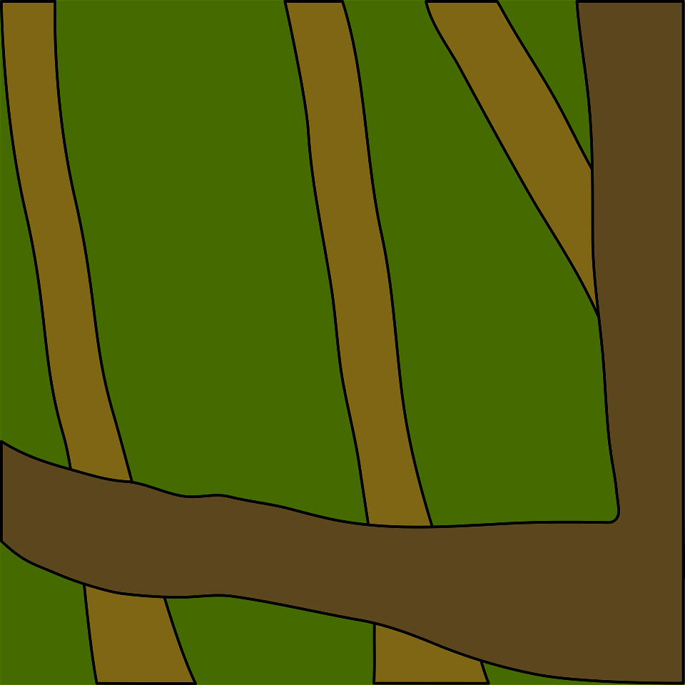 Tree branches background