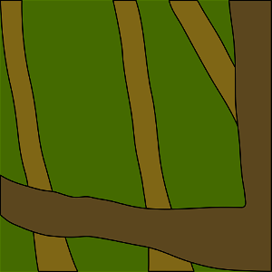Tree branches background
