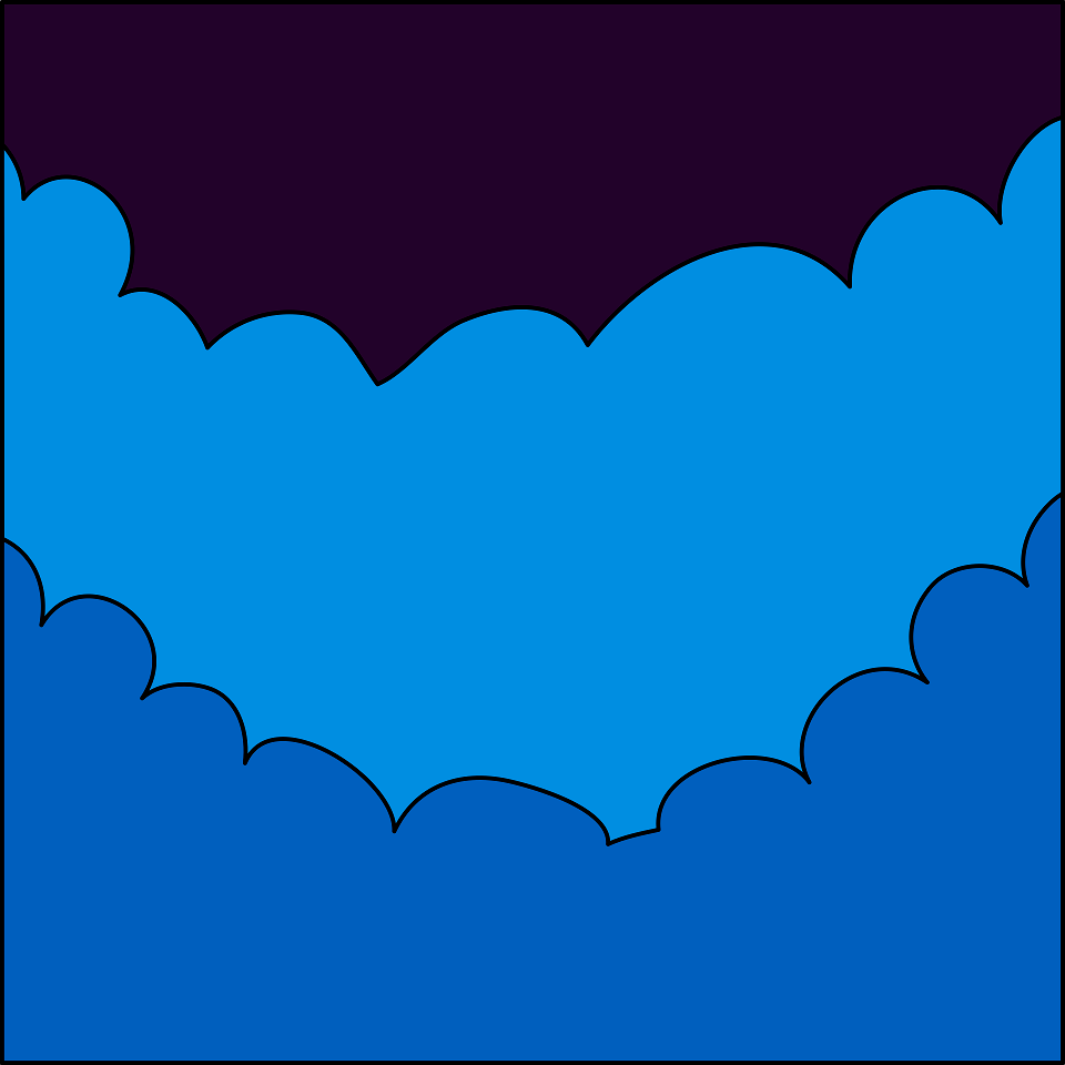 Tree crowns background