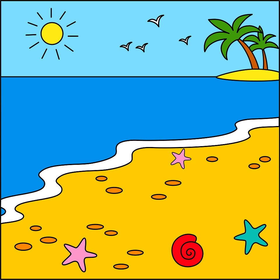Beach background