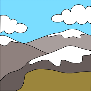 Mountains background