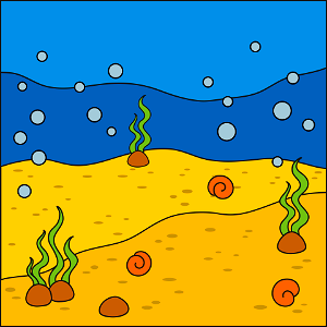 Seabed background