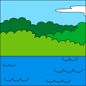 Lake background