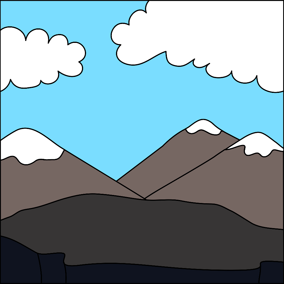 Mountains background