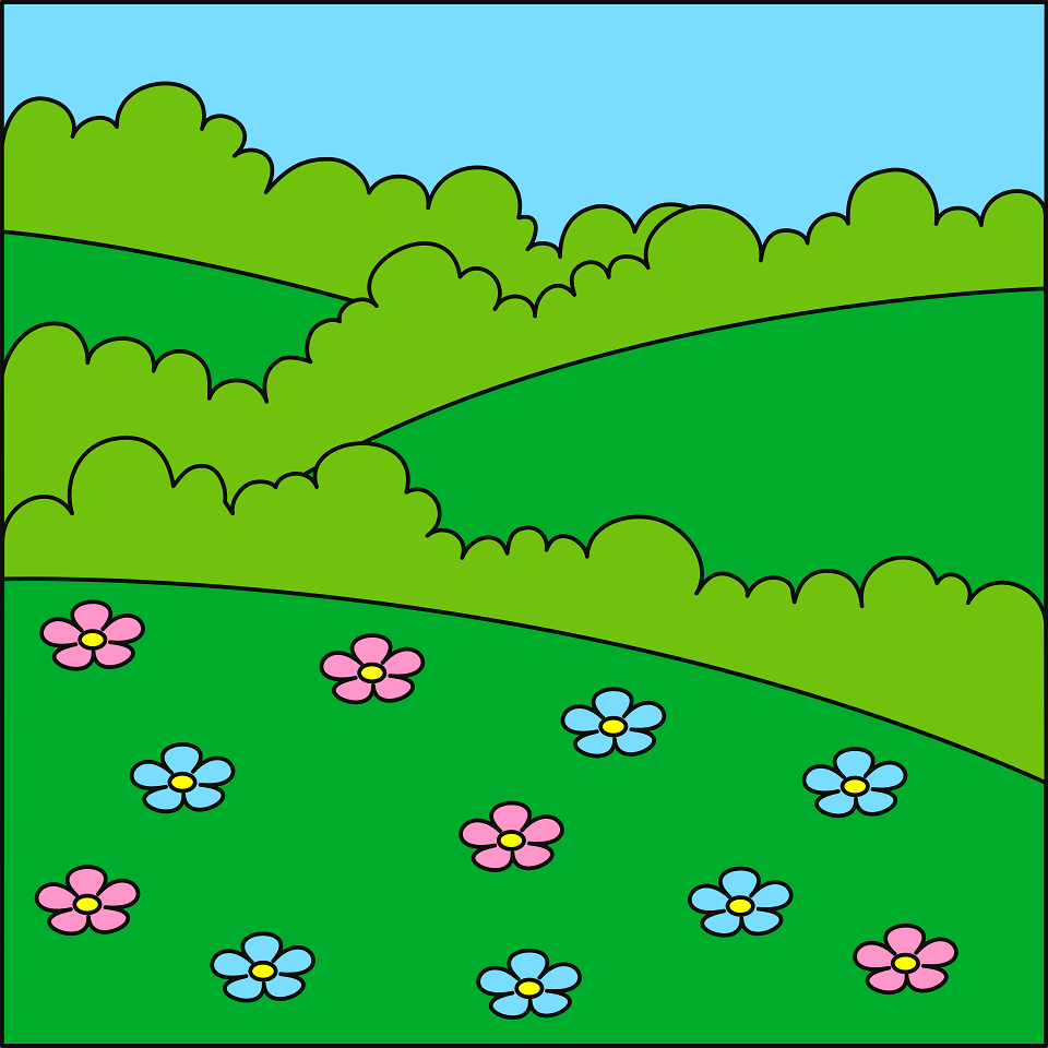 Slope background