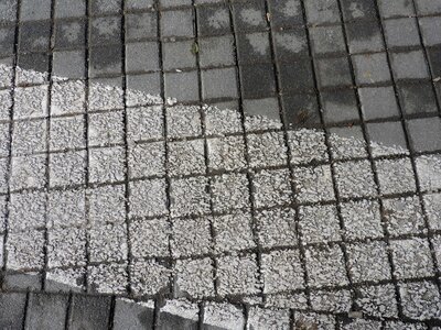 Paving Stone sidewalk surface photo