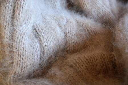 Fluffy soft textiles photo