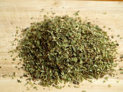 Aromatic herbs dry mediterranean