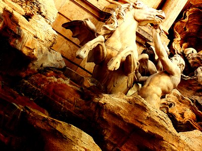 The horse rome italy