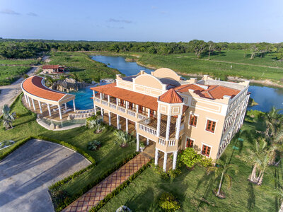 Tropical Mansion aerial photo photo