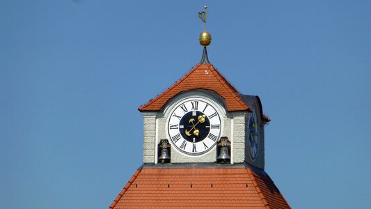 Castle nymphenburg munich clock tower photo