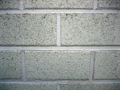 Brick close-up gray photo