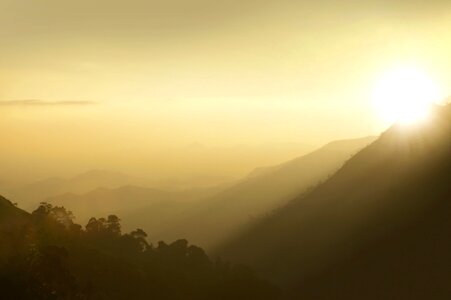 Dawn fog 