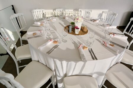Chairs contemporary cutlery photo