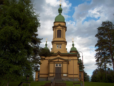 Church of Saint Prophet Elijah in Ilomantsi, Finland photo