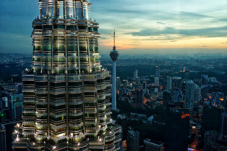 Building and Cityscape in Kuala Lumpur, Malaysia